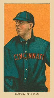 1909–11 T206 Harry Gaspar portrait baseball card